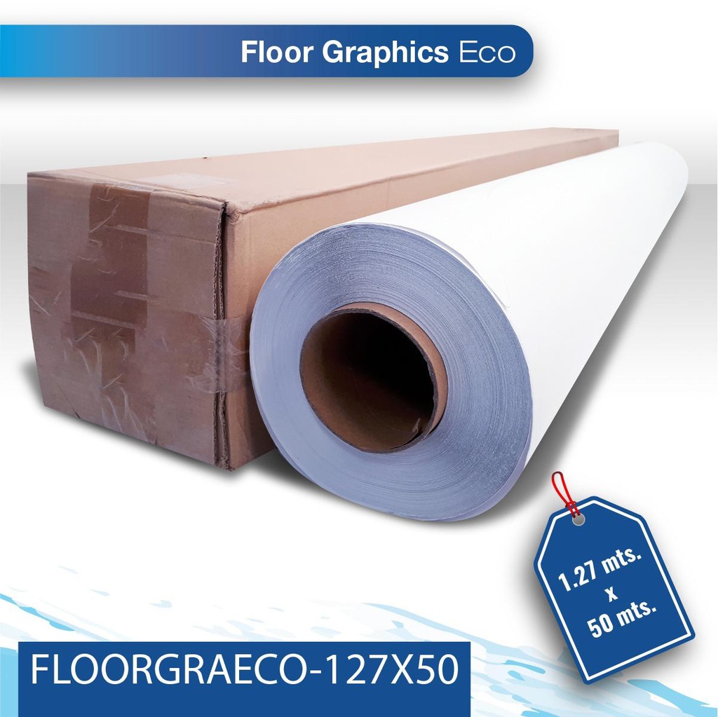 Floor graphics Eco 1.27X50 blanco
