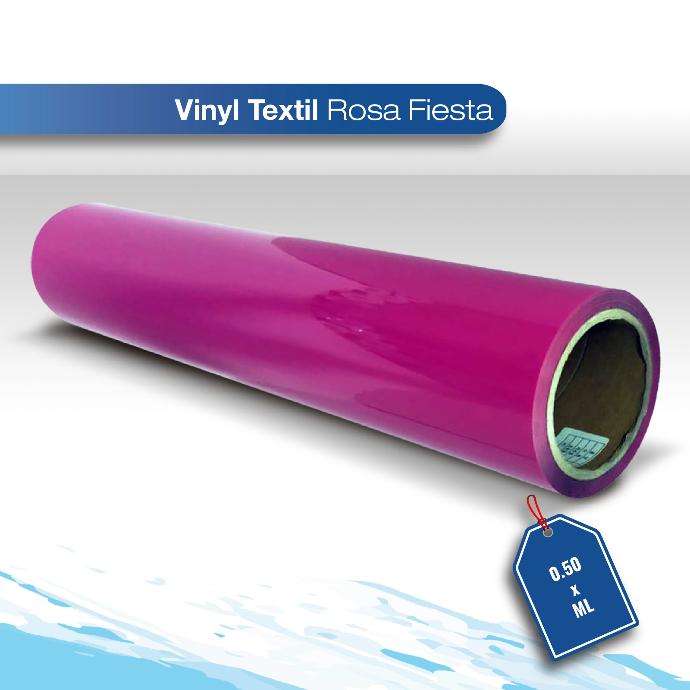 SALDO Vinil textil 0.50XML matte rosa fiesta