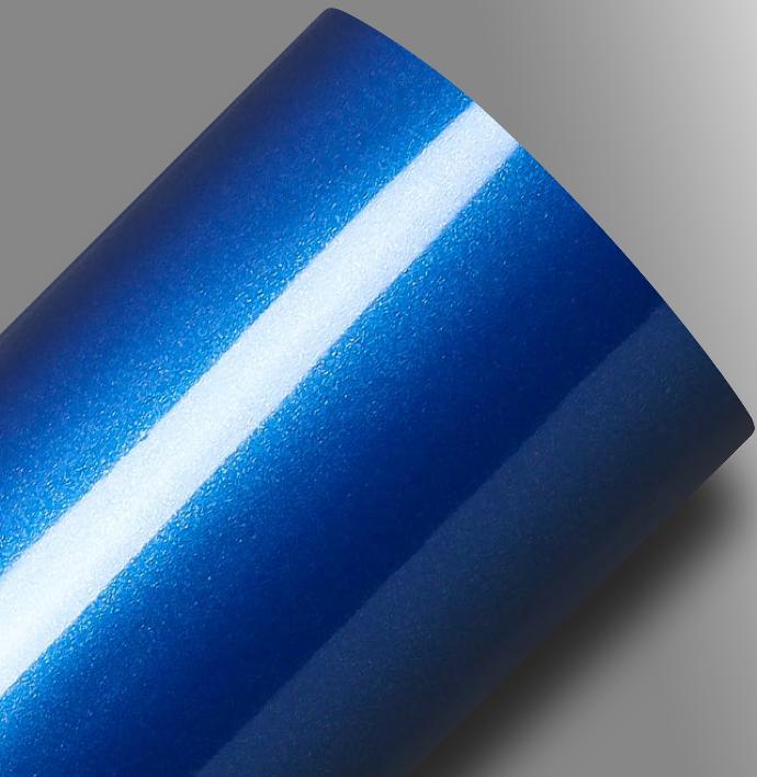 Vinilo para autos Alltak 1.38X25 azul metalico ultra