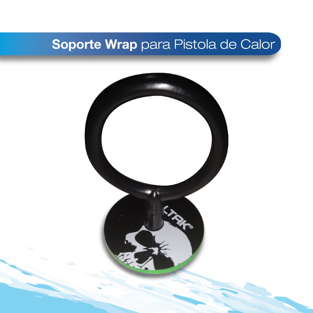 Soporte wrap para pistola de calor