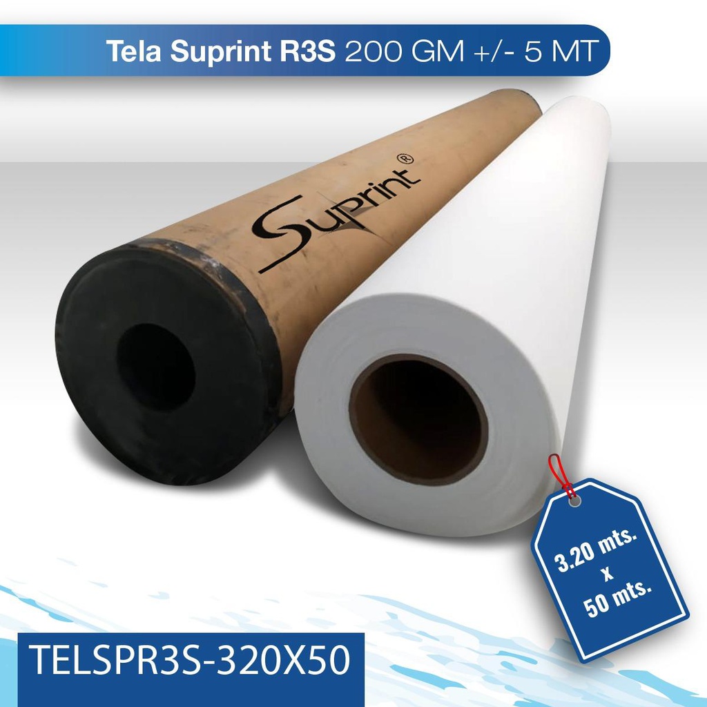 Tela Suprint R3S 200 G 3.20X50 Bri-Mat 