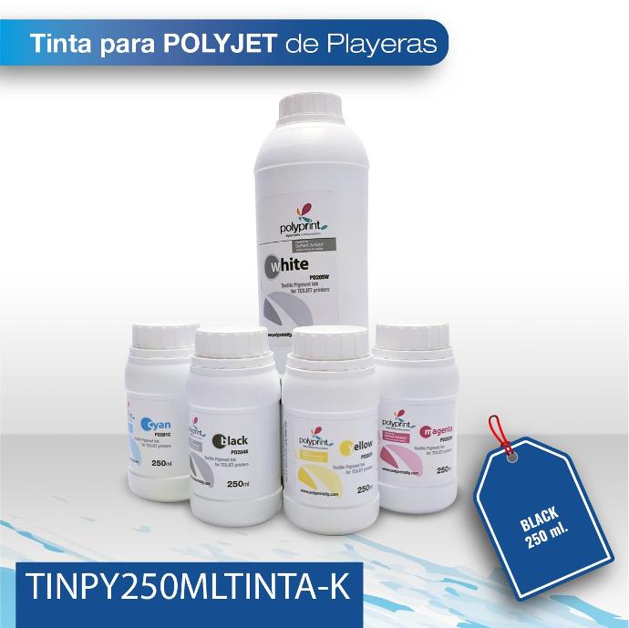 SALDO Tinta Polyjet black 250ML