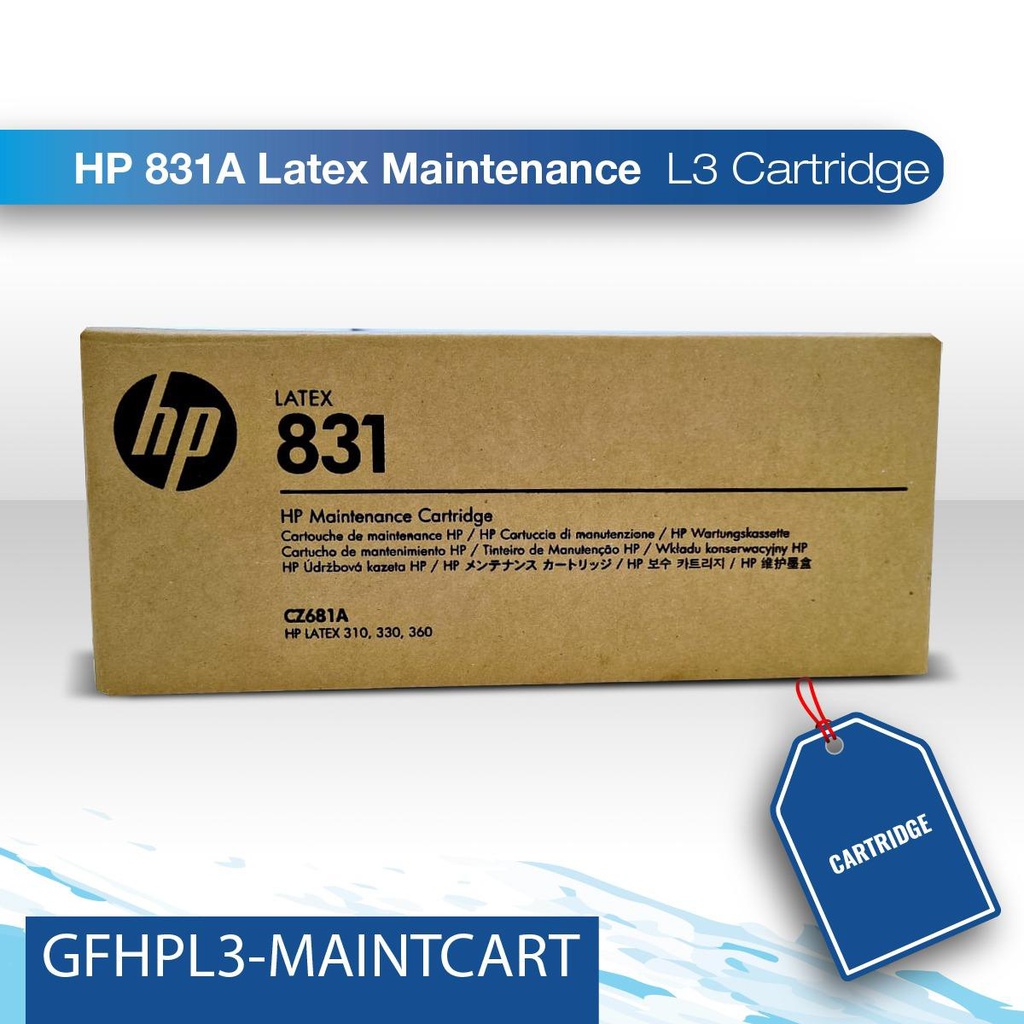 HP 831A Kit de mantenimiento L3