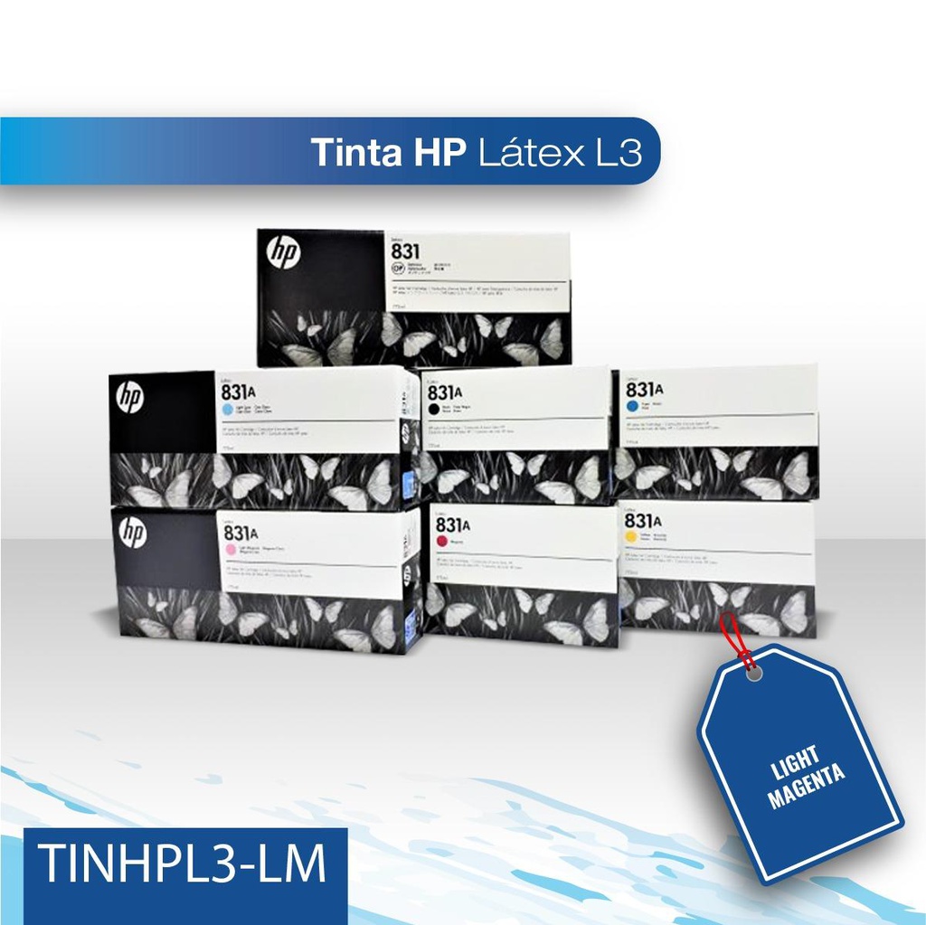 Tinta HP latex L3 light magenta