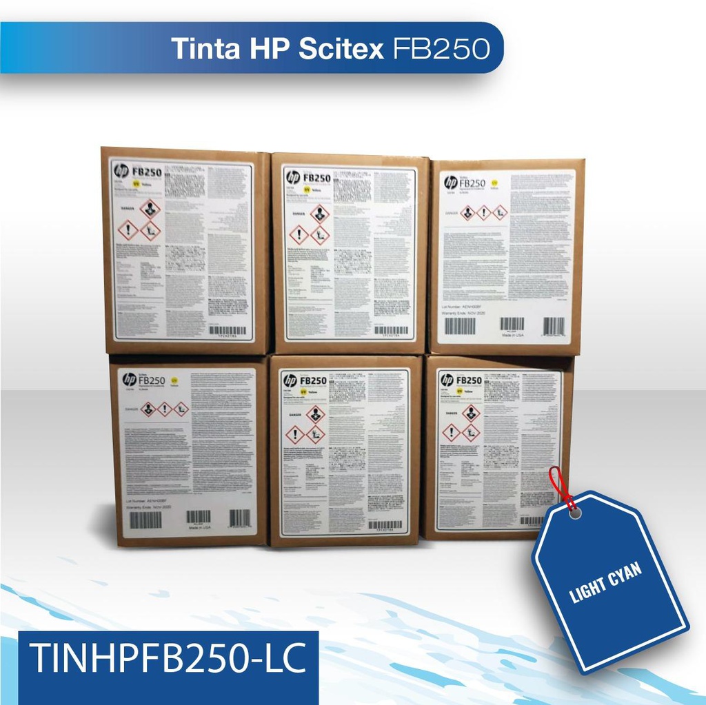 Tinta Scitex  Fb250 light cyan