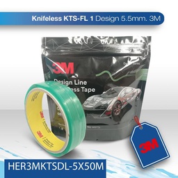 [HER3MKTSDL-5X50M] Knifeless Kts-Fl 1 design 5.5MM 3M