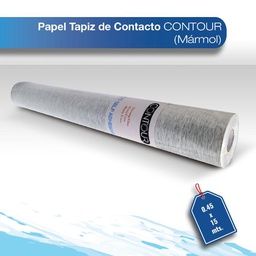 [PTCCRMARMOL-045X15M] Papel tapiz de contacto Contour 0.45X15 marmol