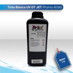 [TINGNUV0609-B500ML] Tinta inkpot UV 6090 cabezal XP600  blanca 500ML