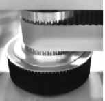 [REFORICARBRG-OR-SH-307] Carriage belt roller (Left) para UV Hibrida