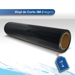 [VIN3M7725-12CORTEML] SALDO Vinil de corte 3M negro 1.22XML