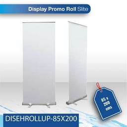 [DISEHROLLUP-85X200] Display Roll up Slite 85X200