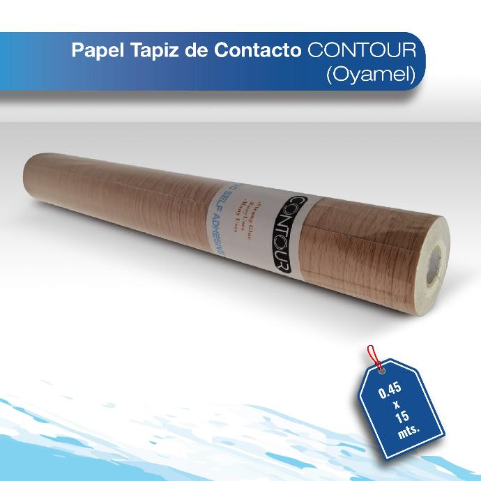 Papel tapiz de contacto Contour 0.45X15 oyamel