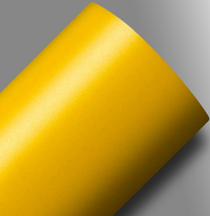 Vinilo para autos Alltak 1.38X25 amarillo satinado