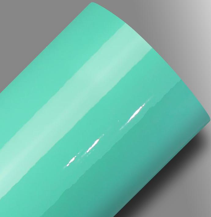 Vinilo para autos Alltak 1.38X25 verde turquesa ultra