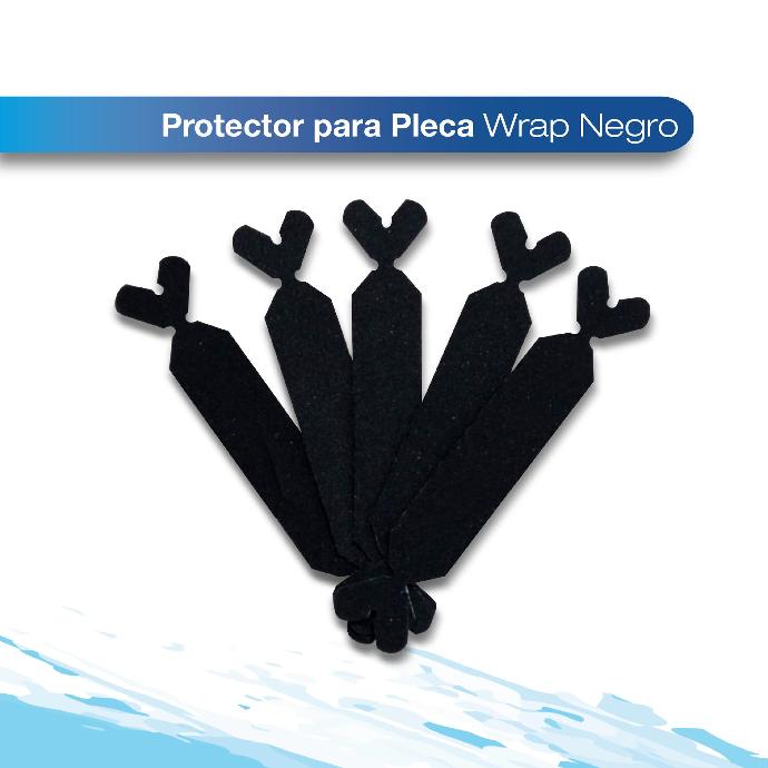 Protector pleca wrap negro 11 cm
