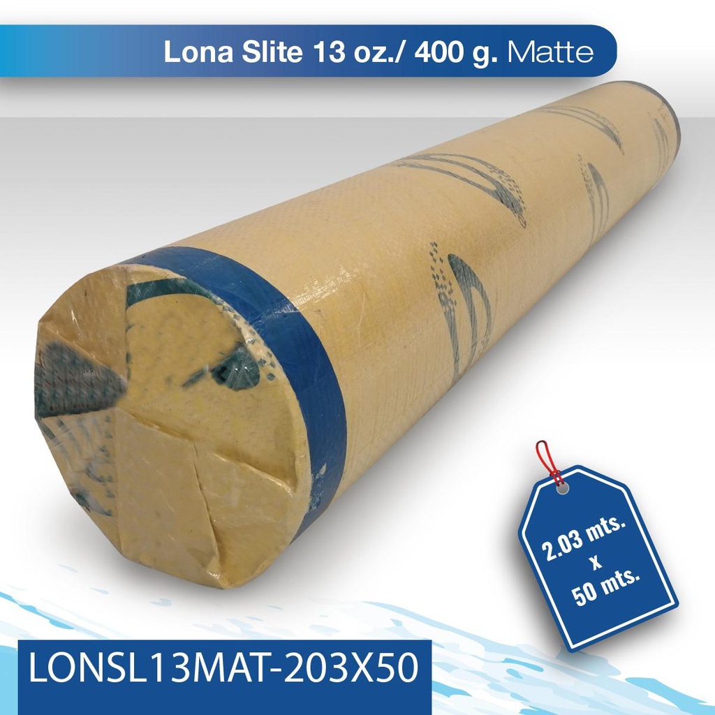 SALDO Lona para impresion Slite 2.03X50 matte