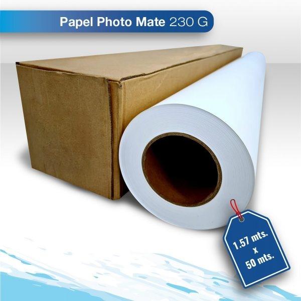 Papel fotográfico matte 220G Eco  1.52 X 50