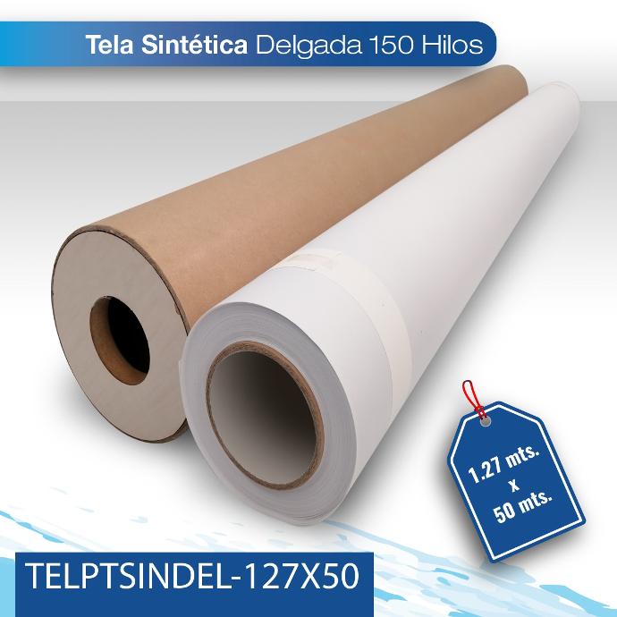 Tela sintetica delgada 150 hilos 1.27 X 50