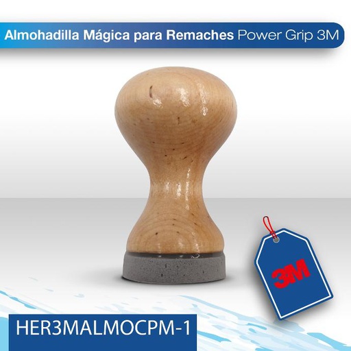 [HER3MALMOCPM-1] SALDO Almohadilla magica para remaches Power Grip 3M
