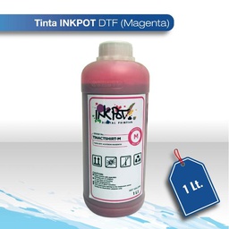 [TINACTSHIRT-MAG1L] Tinta inkpot DTF cabezal epson I3200  magenta 1L