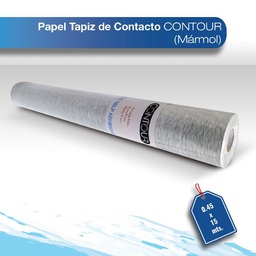 [PTCCRMARMOL-045X15M] SALDO Papel tapiz de contacto Contour 0.45X15 marmol