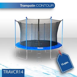 [TRAVCR14] SALDO Trampolin 14 pies