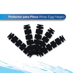[WRPJKT1023-PROTGGBLACK] Protector pleca wrap egg negro