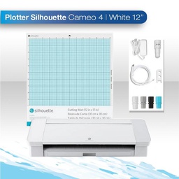 [SILH-CAMEO-4-WHT-4 48 0 T] Plotter silhouette Cameo 4 white 12"