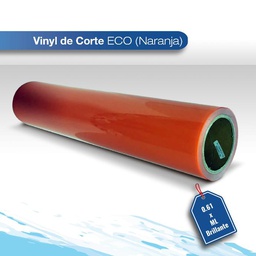 [VINECO2085G-.61XML] Vinil de corte Eco naranja 0.61XML brillante