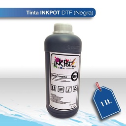 [TINORICDTFINK30-B] SALDO Tinta Inkpot DTF 30 cabezal XP600 negra 1L