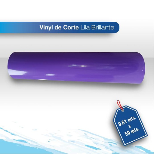 [VICOSLB010G-.61X50] Vinil de corte Lila .61X50 brillante