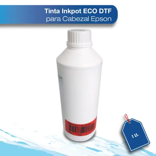 Tinta inkpot ECO DTF para cabezal epson 1 L