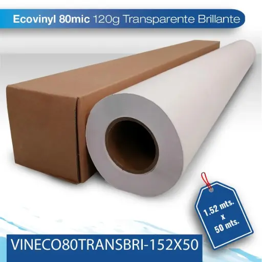 Vinil para impresión Slite 80M/120G blanco mate