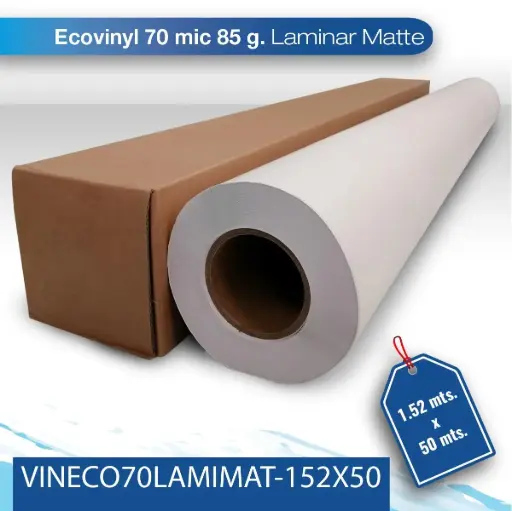 Vinil para laminar Slite 70M/85G mate